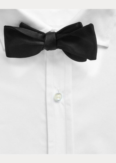 Men's Ralph Lauren Narrow Silk Satin Bow Ties | 489051YEC